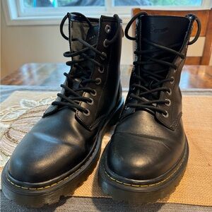 Black Dr. Marten’s men’s boots